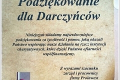 Weselny Eden podziękowanie