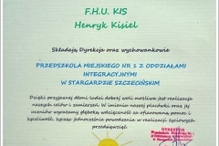 Weselny Eden podziękowanie